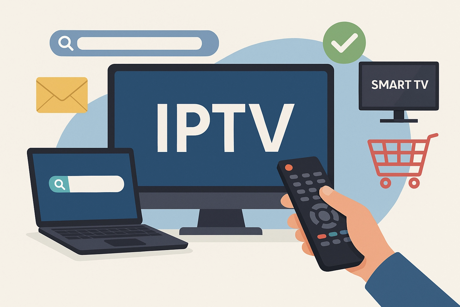 IPTV Subscription on a Smart TV